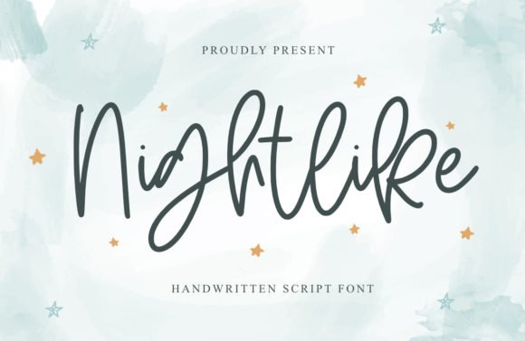 Nightlike Font - Featured Image