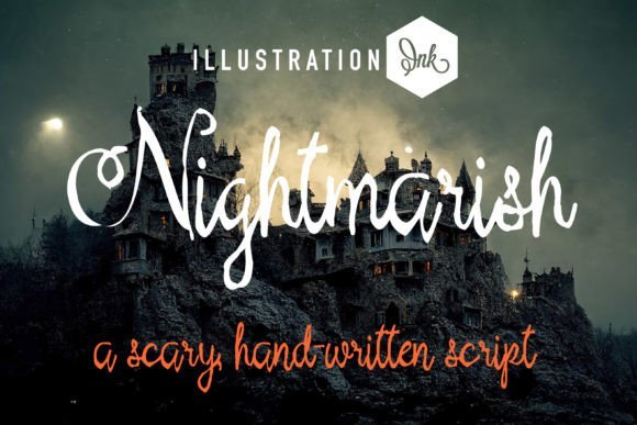 Nightmarish Font - Featured Image