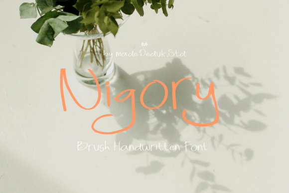Nigory Regular Font - Featured Image