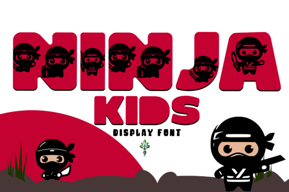 Ninja Kids Font - Featured Image
