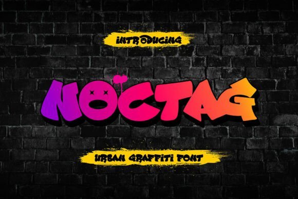 Noctag Font - Featured Image