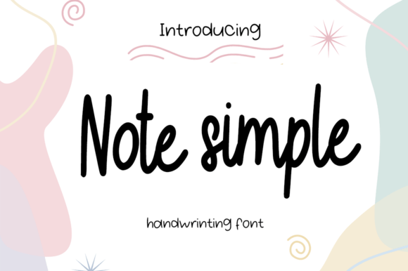 Note Simple Font - Featured Image
