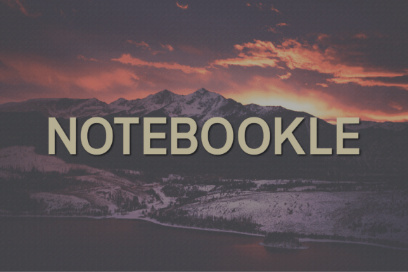 Notebookle Font - Featured Image