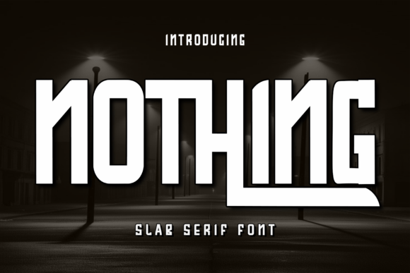 Nothing2 Font - Featured Image