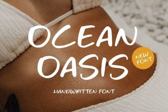 Ocean Oasis Font - Featured Image