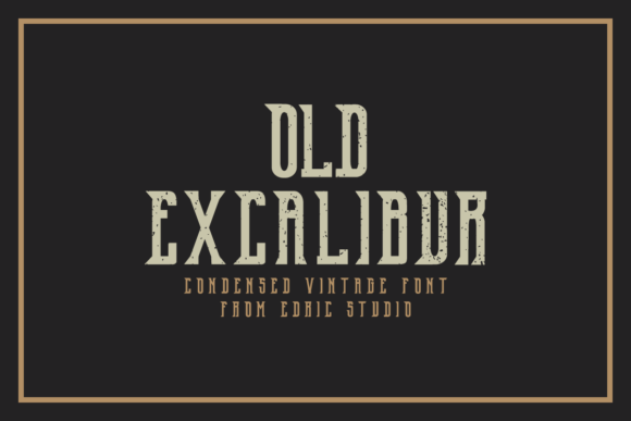 Old Excalibur Font - Featured Image