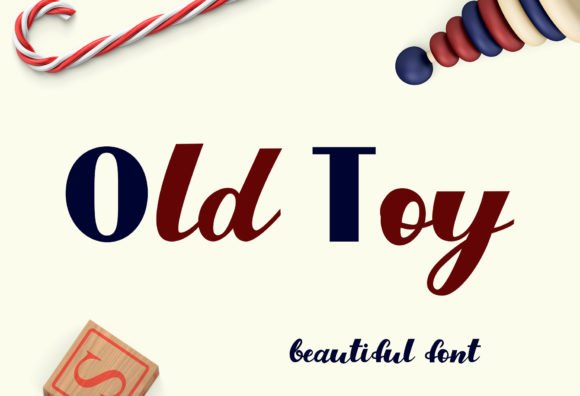 Old Toy Font - Featured Image