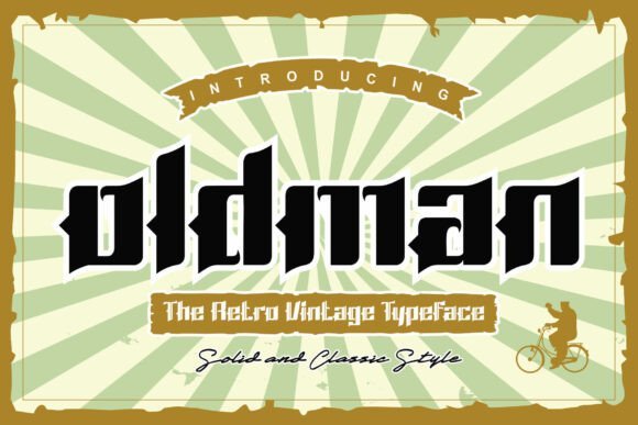 Oldman Font - Featured Image
