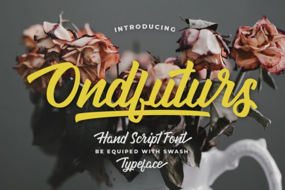Ondfuturs Font - Featured Image