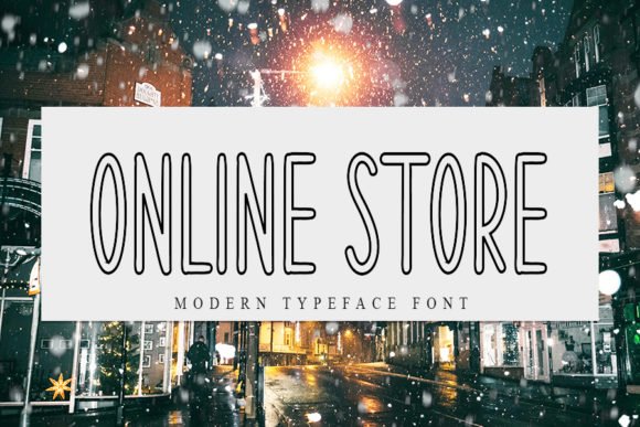 Online Store Font - Featured Image
