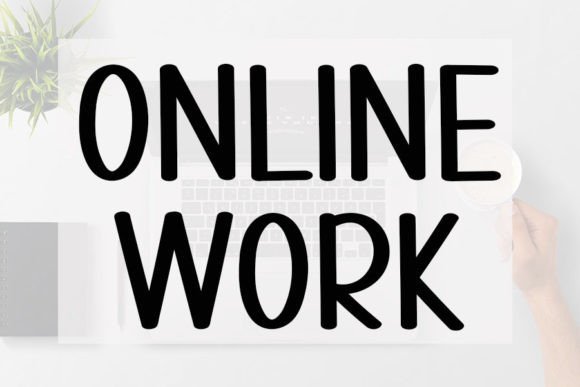 Online Work Font - Featured Image