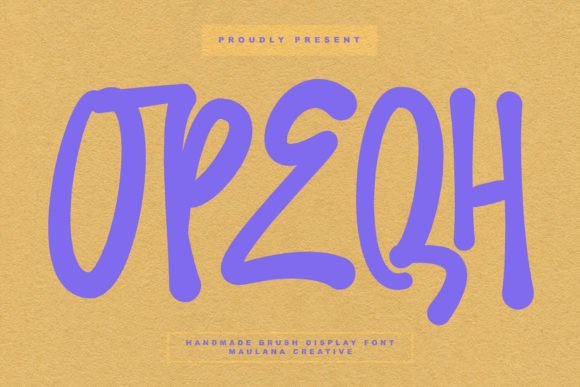 Opeqh Font - Featured Image
