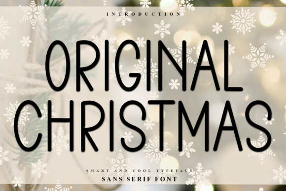Original Christmas Font - Featured Image