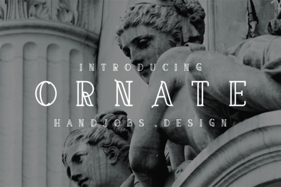 Ornate Font - Featured Image