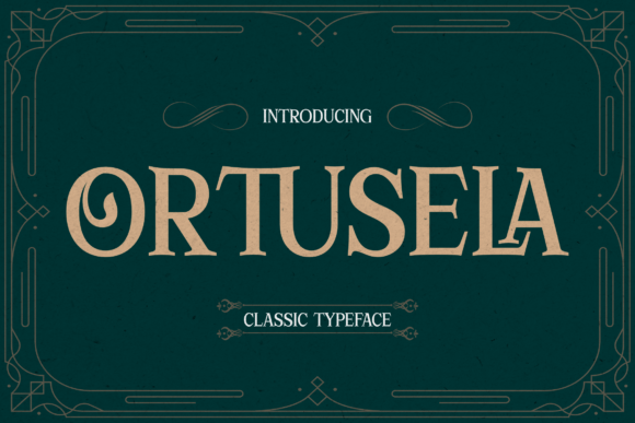 Ortusela Font - Featured Image