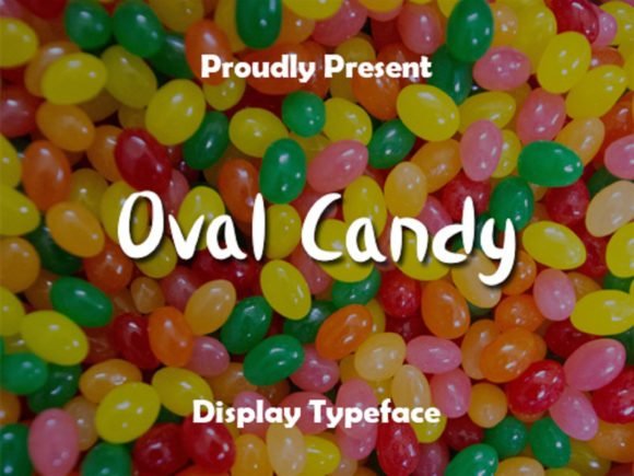 Oval Candy Font - Featured Image
