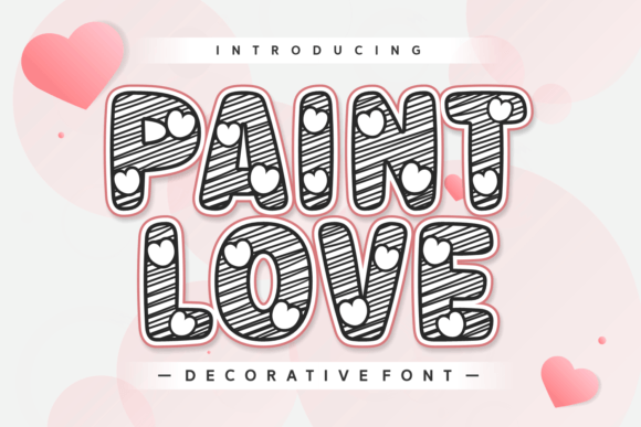 Paint Love Font - Featured Image