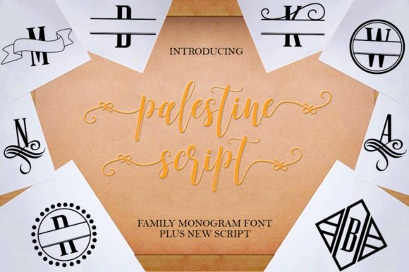 Palestine Script and Monogram Font - Featured Image