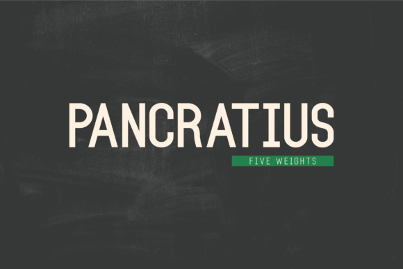 Pancratius Font - Featured Image