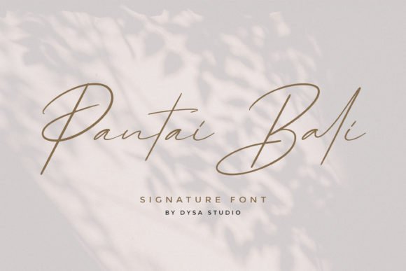 Pantai Bali Font - Featured Image