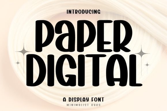 Paper Digital Font - Featured Image