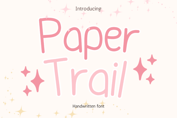 Paper Trail Font - Featured Image