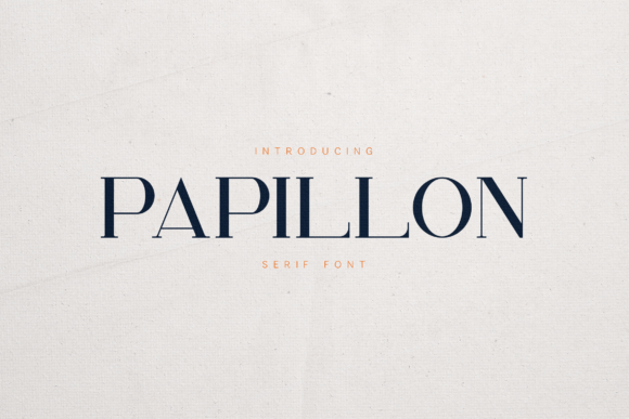 Papillon Serif – Elegant Modern Luxury Font - Featured Image
