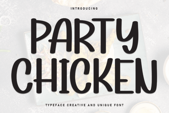 Party Chicken Font - Featured Image