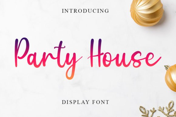 Party House Font - Featured Image