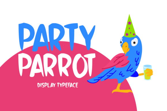 Party Parrot Font - Featured Image