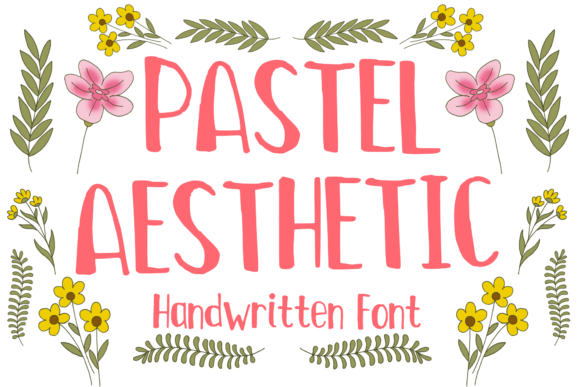Pastel Aesthetic Font - Featured Image