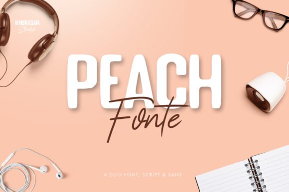 Peach Fonte Font - Featured Image