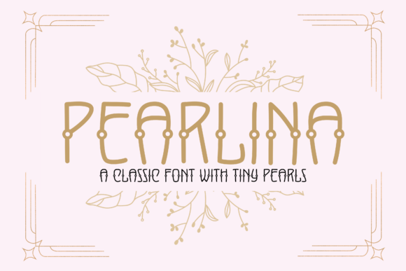 Pearlina Font - Featured Image