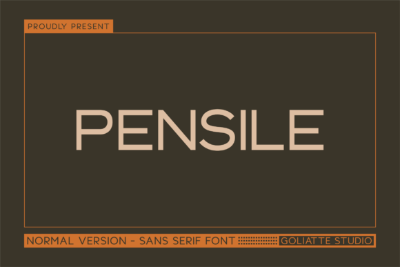Pensile Font - Featured Image