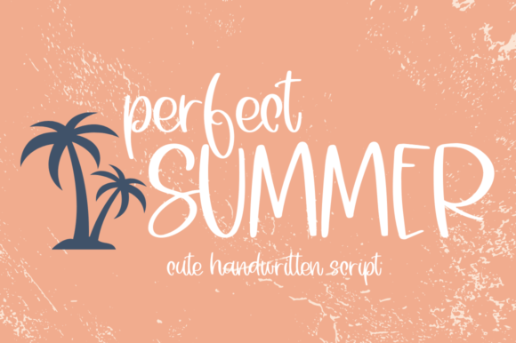 Perfect Summer Font - Featured Image