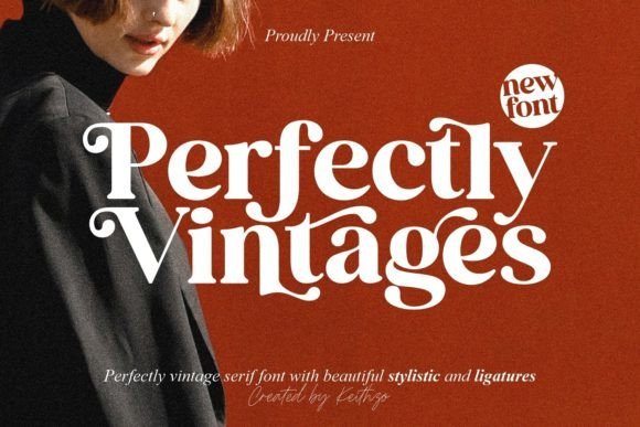 Perfectly Vintages Font - Featured Image