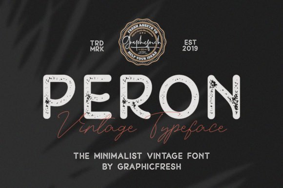 Peron Font - Featured Image