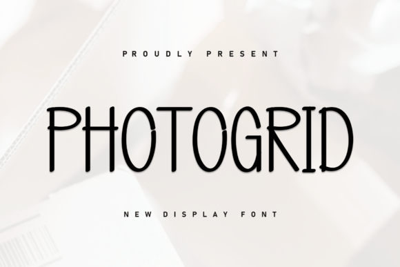 Photogrid Font - Featured Image
