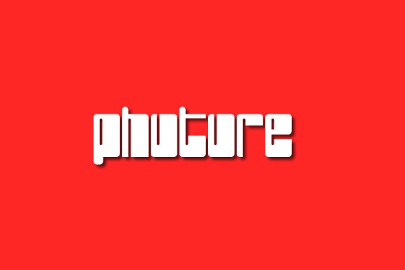 Phuture Font - Featured Image