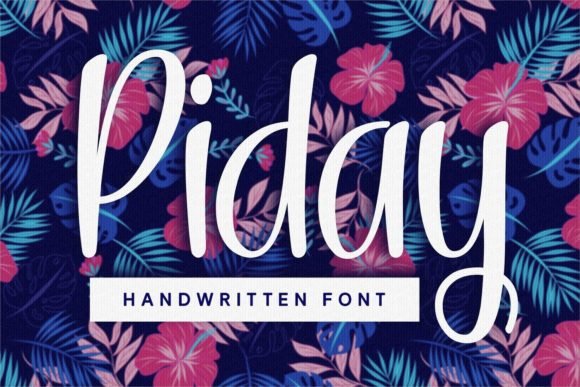 Piday Font - Featured Image