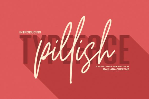 Pillish Duo Font - Featured Image