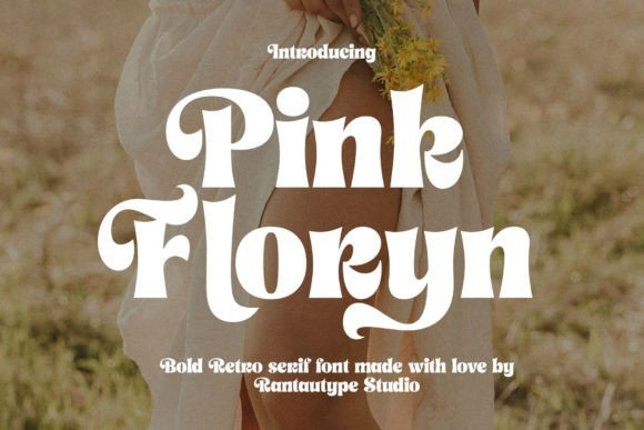 Pink Floryn Font - Featured Image