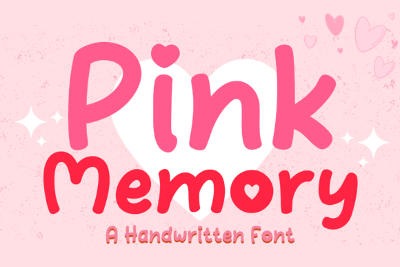 Pink Memory Font - Featured Image