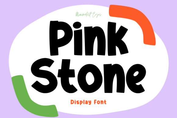 Pink Stone Font - Featured Image