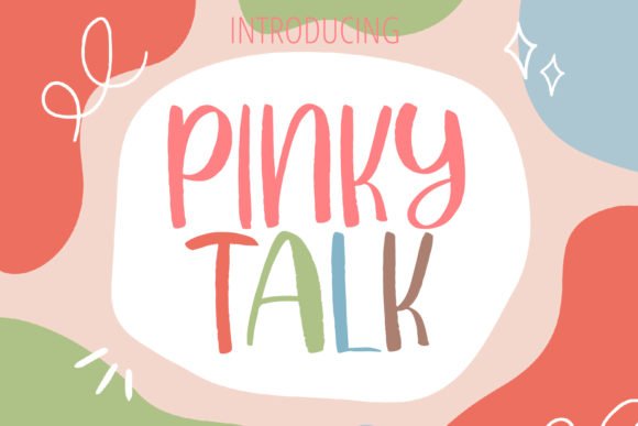 Pinky Talk Font - Featured Image