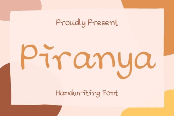 Piranya Font - Featured Image