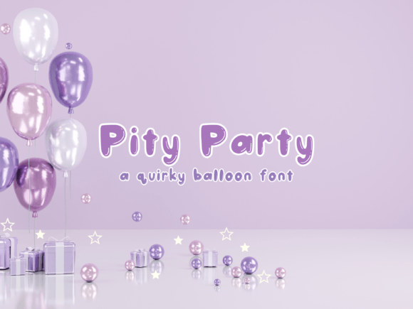 Pity Party Font - Featured Image
