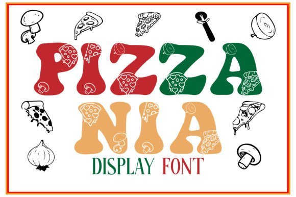 Pizzania Font - Featured Image