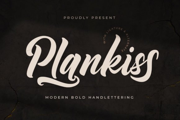Plankiss Font - Featured Image