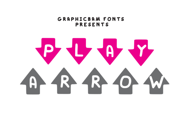 Play Arrow Font - Featured Image